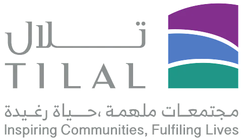 شعار شركة "تلال" العقارية السعودية