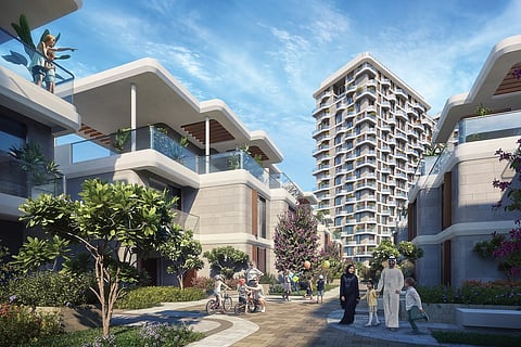 صورة تخيلية لمشروع "تكايا" في دبي