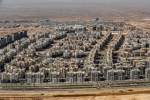 عقارات بإحدى المدن الجديدة في مصر