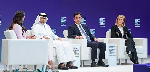 مشاركون في منتدى قطر الاقتصادي