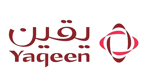 شعار شركة "يقين المالية"