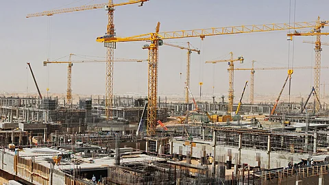 أحد مشاريع البناء