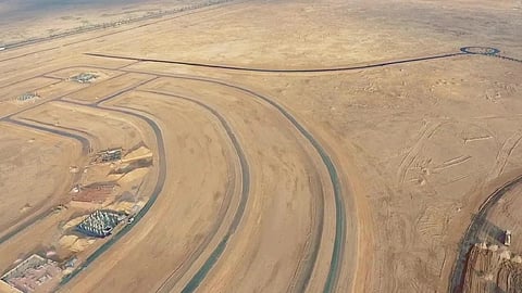 إحدى الأراضي البيضاء في المملكة العربية السعودية