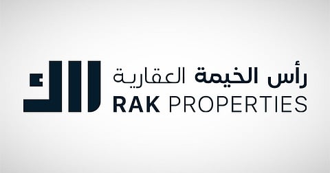 شعار شركة "رأس الخيمة العقارية"