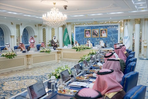 وزير البلديات والإسكان خلال لقائه نخبةً من كبار المطوِّرين العقاريين باتحاد الغرف السعودية