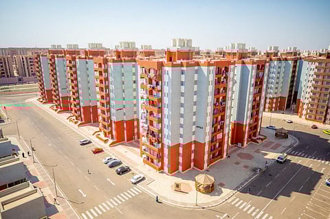 وحدات إسكان اجتماعي في مصر