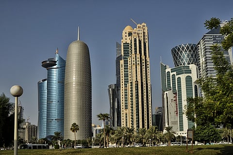 أبراج شاهقة بقطر