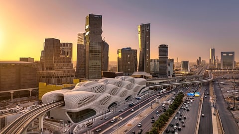 إحدى محطات قطار الرياض