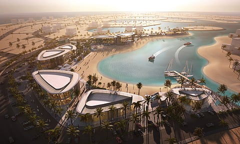 مشروع خليج الدانة التابع لشركة جنان العقارية