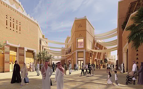 صورة تعبيرية لميدان الدرعية