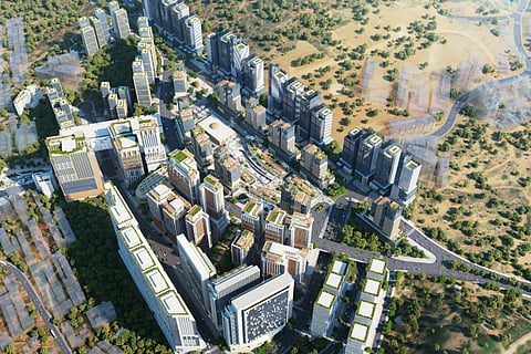 أحد مشاريع البيع على الخارطة في المملكة