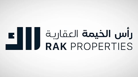 شعار شركة "رأس الخيمة العقارية"