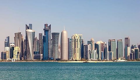 أبراج في العاصمة الدوحة