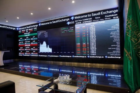 شاشة تداول السوق السعودية