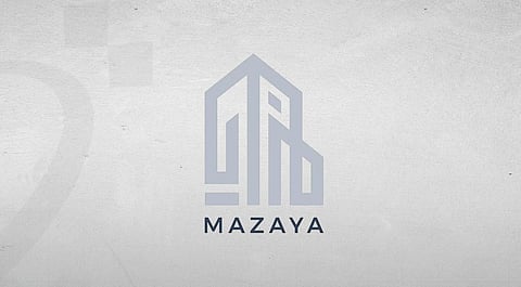 شعار شركة مزايا للتطوير العقاري القطرية