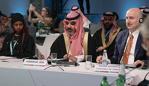 أمين منطقة المدينة المنورة، المهندس فهد بن محمد البليهشي خلال كلمته