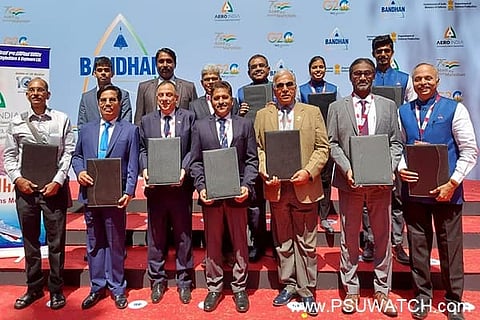 GRSE inks strategic collaborations at Aero India 2023