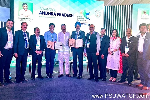 PFC signs MoU with Govt of AP at Global Investors Summit 2023