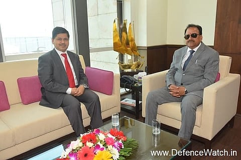 MoS for Defence Ajay Bhatt lauds GSL for quality & timely delivery of ships