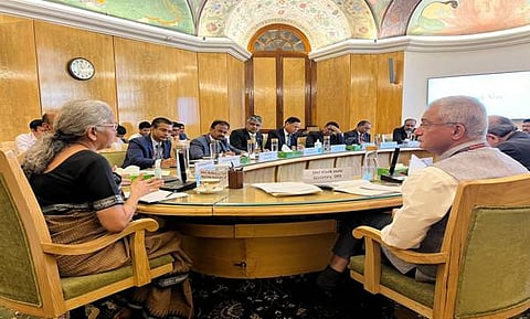 FM reviews preparedness of PSBs amid stress in banking sector in US, Europe