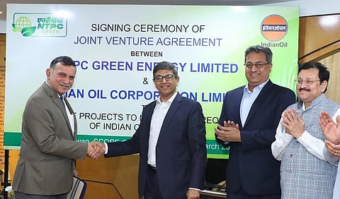 NTPC Green Energy inks pact with Indian Oil for RE projects