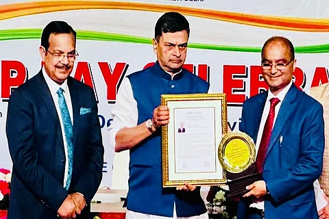 RK confers SJVN CMD with 'CBIP Outstanding Contribution Award'