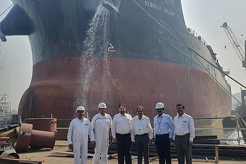 HSL docks largest-ever vessel in its history