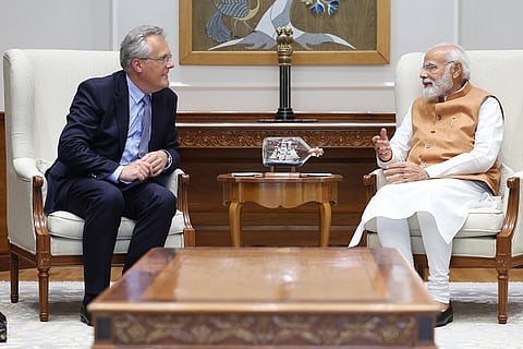 PM Modi discusses transformative landscape in world of semiconductors with NXP CEO