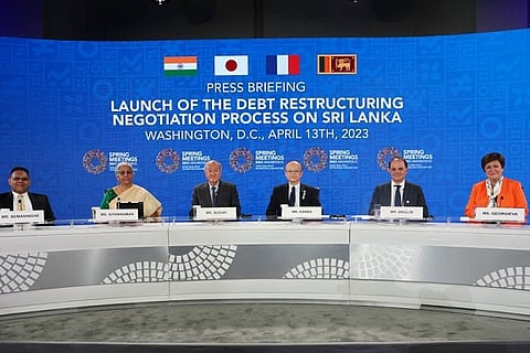 India, Japan & France launch common platform for Sri Lankan debt restructuring programme
