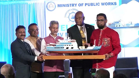 GRSE renews India’s 185-year-old tie with Guyana through delivery & commissioning of MV ‘Ma Lisha’