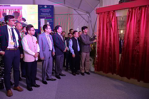 10th Land port between India & Bangladesh inaugurated in Meghalaya