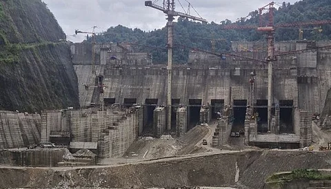 NHPC Subansiri Lower Hydroelectric Project site