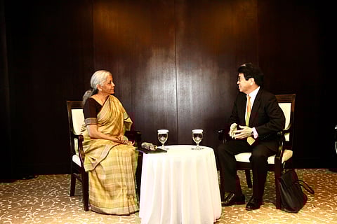 Sitharaman meets Japan Bank's Governor for international cooperation