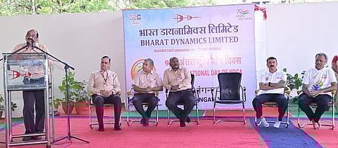 BDL observes Yoga Day with enthusiasm and fervour