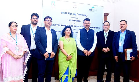 SJVN inks MoU with MAHAGENCO to develop 5,000 MW renewable energy projects in Maharashtra