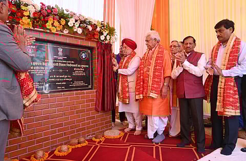 Hardeep Singh Puri Lays foundation stone of ONGC-funded Yatri Niwas in Jammu