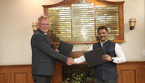 GRSE signs MoU with Kongsberg Maritime for licensed production of water jets in India