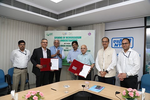 NTPC Green Energy Limited & UPRVUNL collaborate to develop renewable energy projects in UP