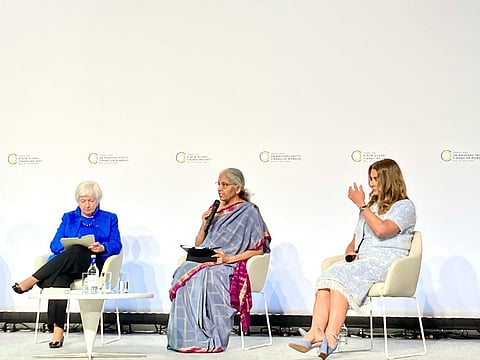 Sitharaman discusses G20 efforts to strengthen MDBs at Paris Summit