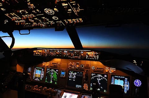 A plan's cockpit view