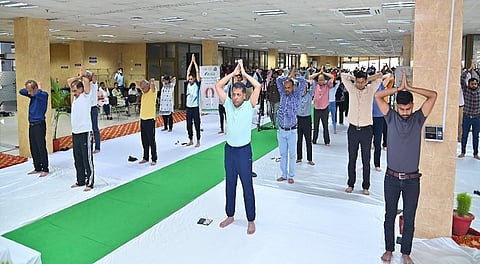 RITES celebrates International Yoga Day 2023