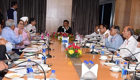 NHPC CMD chairs project review meeting for key hydroelectric projects in Jammu & Kashmir