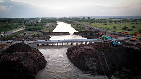 NLC completes permanent diversion of Paravanar river course