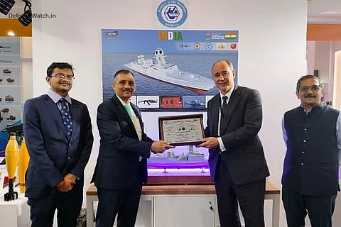 #MakeForTheWorld: Two Memorandums of Understanding (MoUs) were signed by GRSE realising at the DSEI exhibition