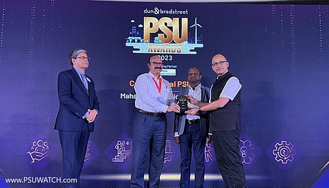 MCL wins prestigious D&B PSU Award-2023