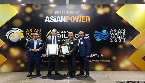 GAIL wins two awards at the Asian Oil and Gas awards event in Malaysia