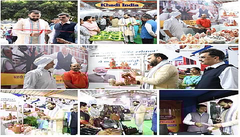 KVIC chairman inaugurated ‘Diwali Utsav’ under the theme ‘Vocal for Local’ on Wednesday