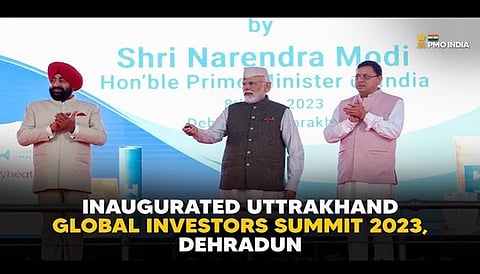 Global Investors Summit in Dehradun