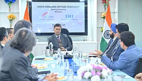 RK Singh discusses pathways to accelerate use of green hydrogen in iron & steel sector