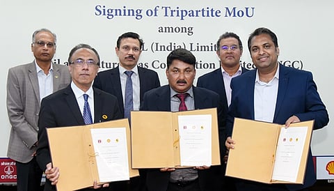 GAIL, ONGC and Shell Energy sign tripartite MoU to explore opportunities for import of ethane and other hydrocarbons